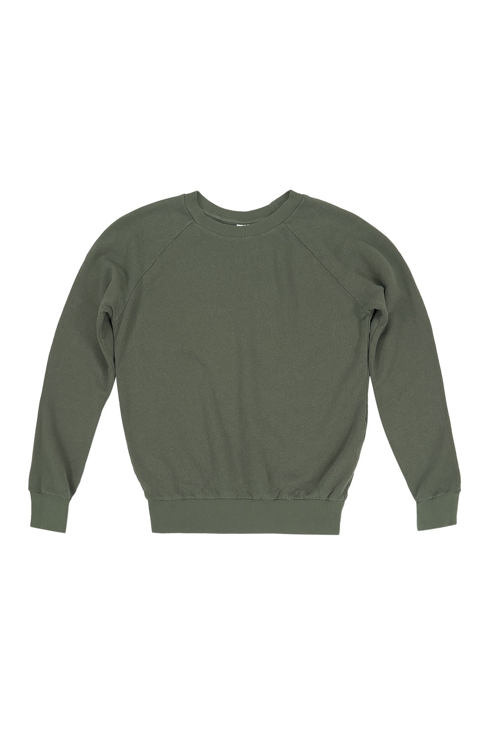 Alpine Raglan | Jungmaven Hemp Clothing & Accessories / Color: Olive Green