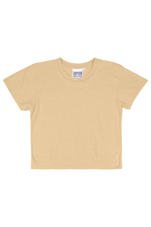 Cropped Lorel Tee | Jungmaven Hemp Clothing & Accessories / Color:Oat Milk