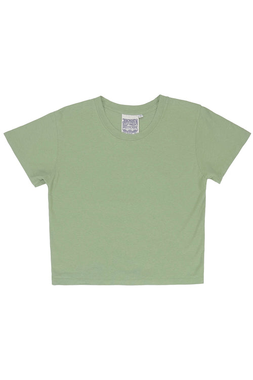 Cropped Lorel Tee | Jungmaven Hemp Clothing & Accessories / Color:Pistachio