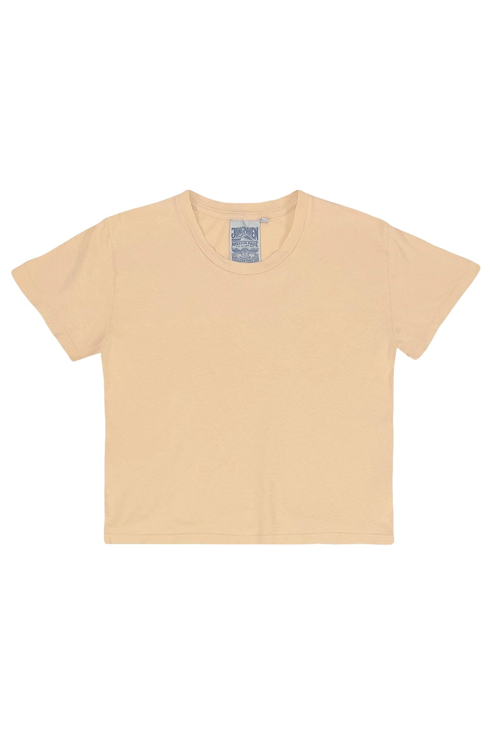 Cropped Ojai Tee | Jungmaven Hemp Clothing & Accessories / Color: Oat Milk