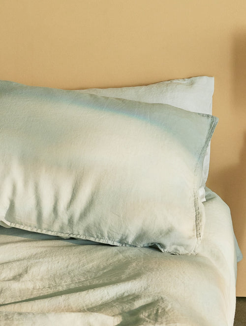 Evenfall Shams | Jungmaven Hemp Clothing & Accessories Color: Mist