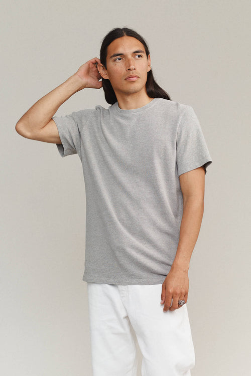 Heathered Boulder Tee | Jungmaven Hemp Clothing & Accessories / Color: