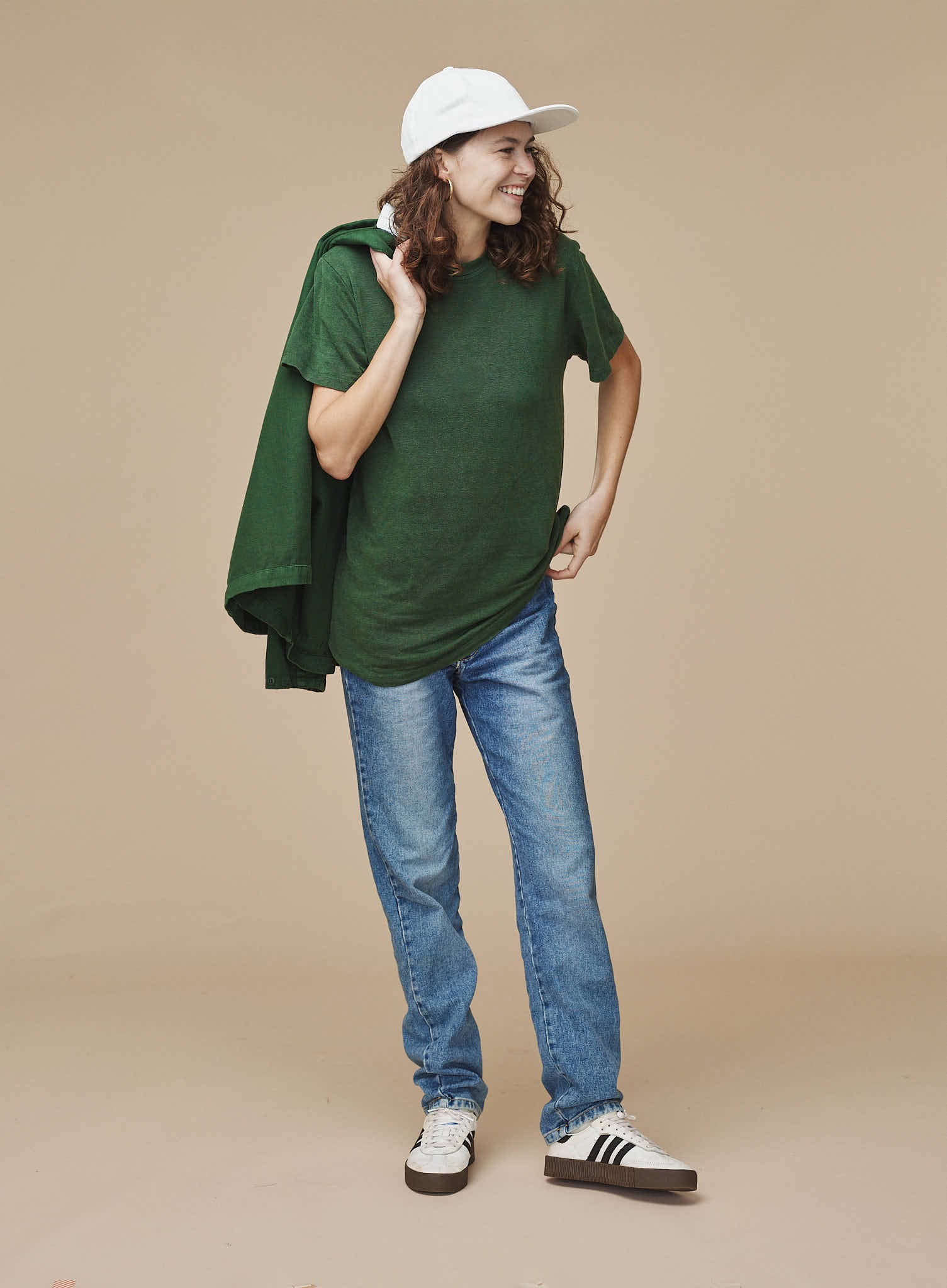 Mana 7 - 100% Hemp Tee | Jungmaven Hemp Clothing & Accessories / model_desc: Sydney is 5’7” wearing XS