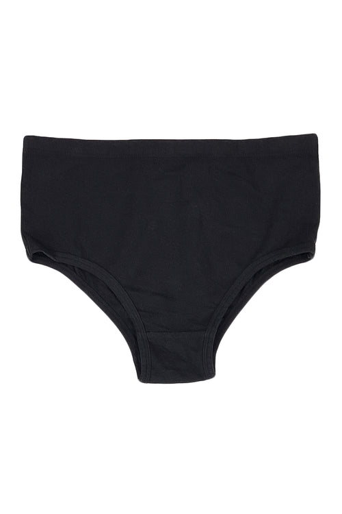 High Waist Brief | Jungmaven Hemp Clothing & Accessories / Color: Black