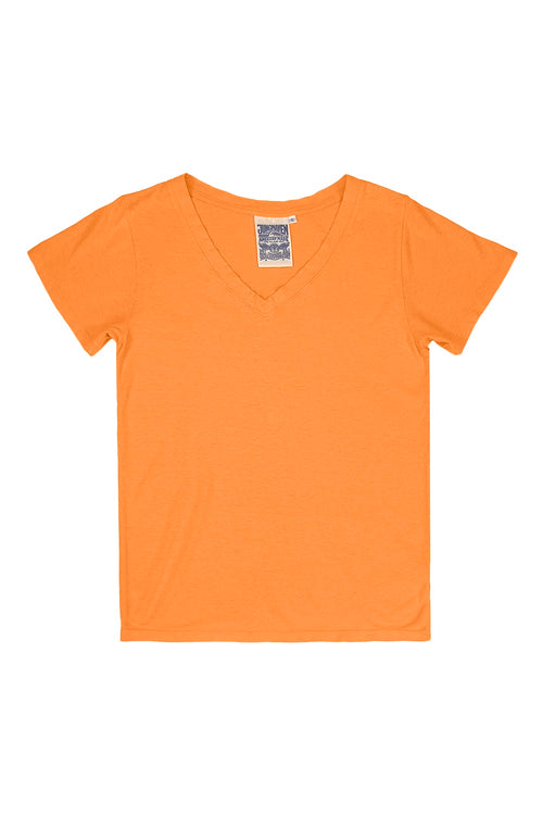 Paige V-neck | Jungmaven Hemp Clothing & Accessories / Color:Apricot Crush