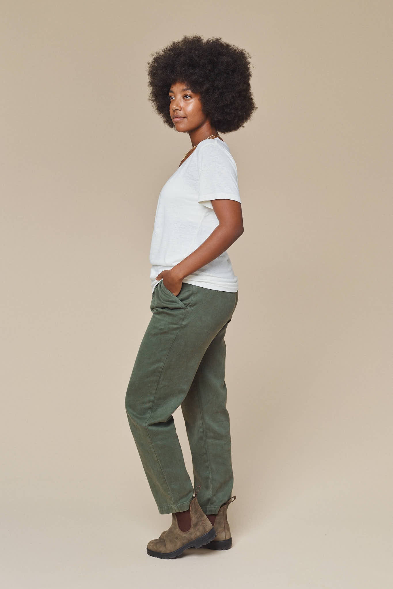 Paige V-neck | Jungmaven Hemp Clothing & Accessories / Color: