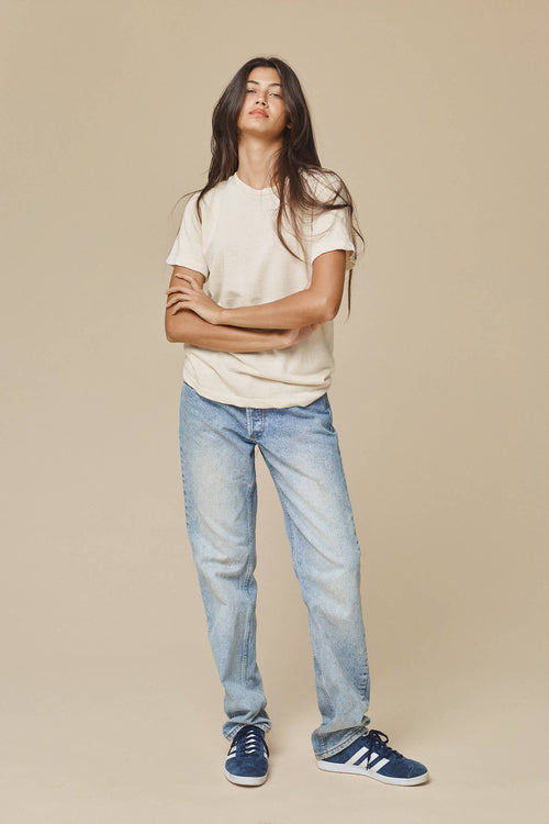 Utah Tee | Jungmaven Hemp Clothing & Accessories / model_desc: Meeya is 5’6” wearing S