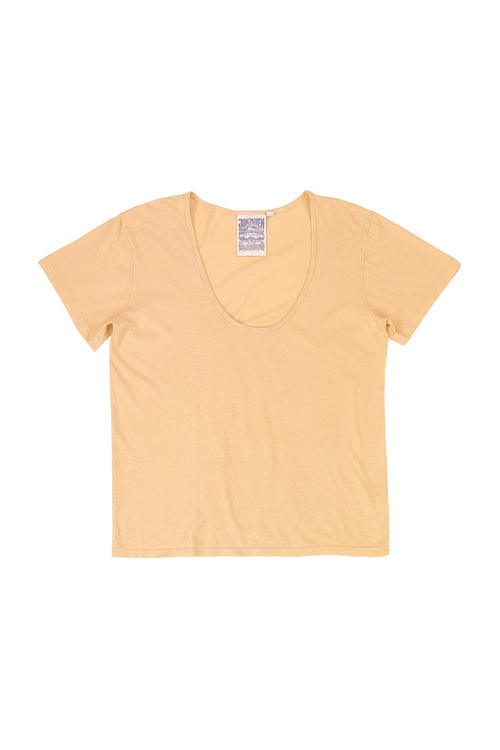 Zuma Scoop Neck Tee | Jungmaven Hemp Clothing & Accessories / Color: Oat Milk